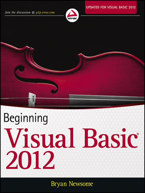 Cover image for Beginning Visual Basic 2012